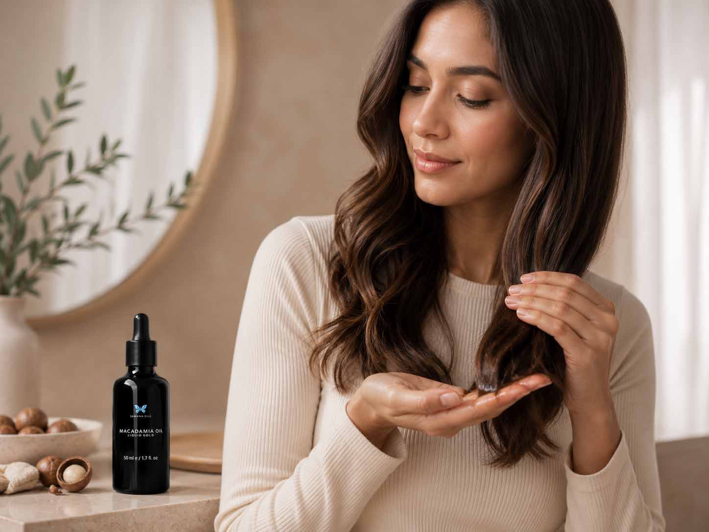 macadamia oil for hair