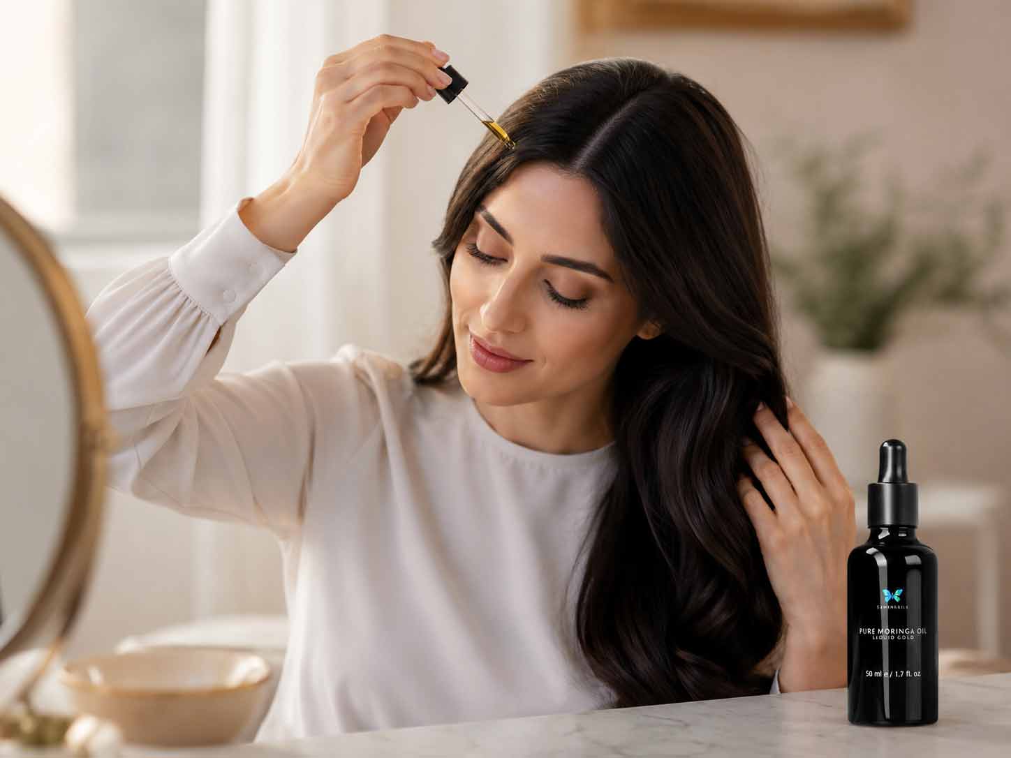 خرید روغن مورینگا برای مو
