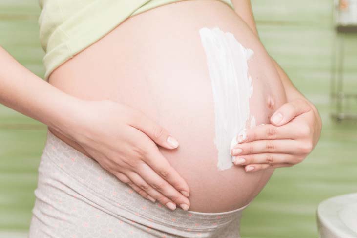 رفع ترک شکم در بارداری 