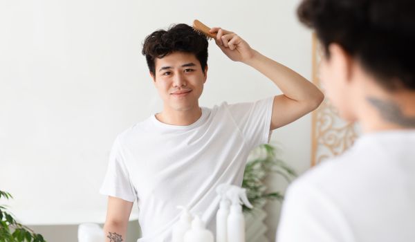 روتین مو بعد از حمام