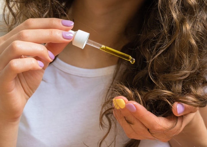 روغن تراپی مو قبل حمام