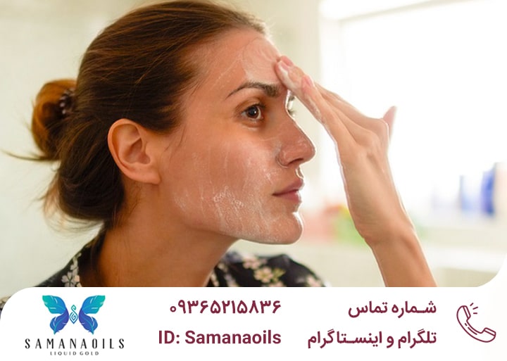 روغن تراپی برای درمان خشکی و پوسته پوسته شدن پوست صورت و بدن