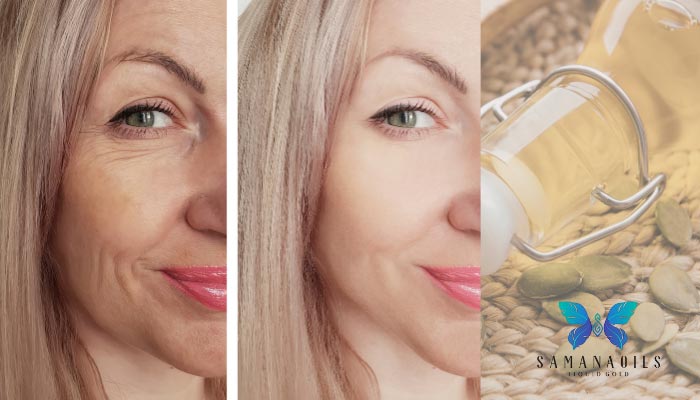 فواید روغن تخم کدو برای چروک صورت