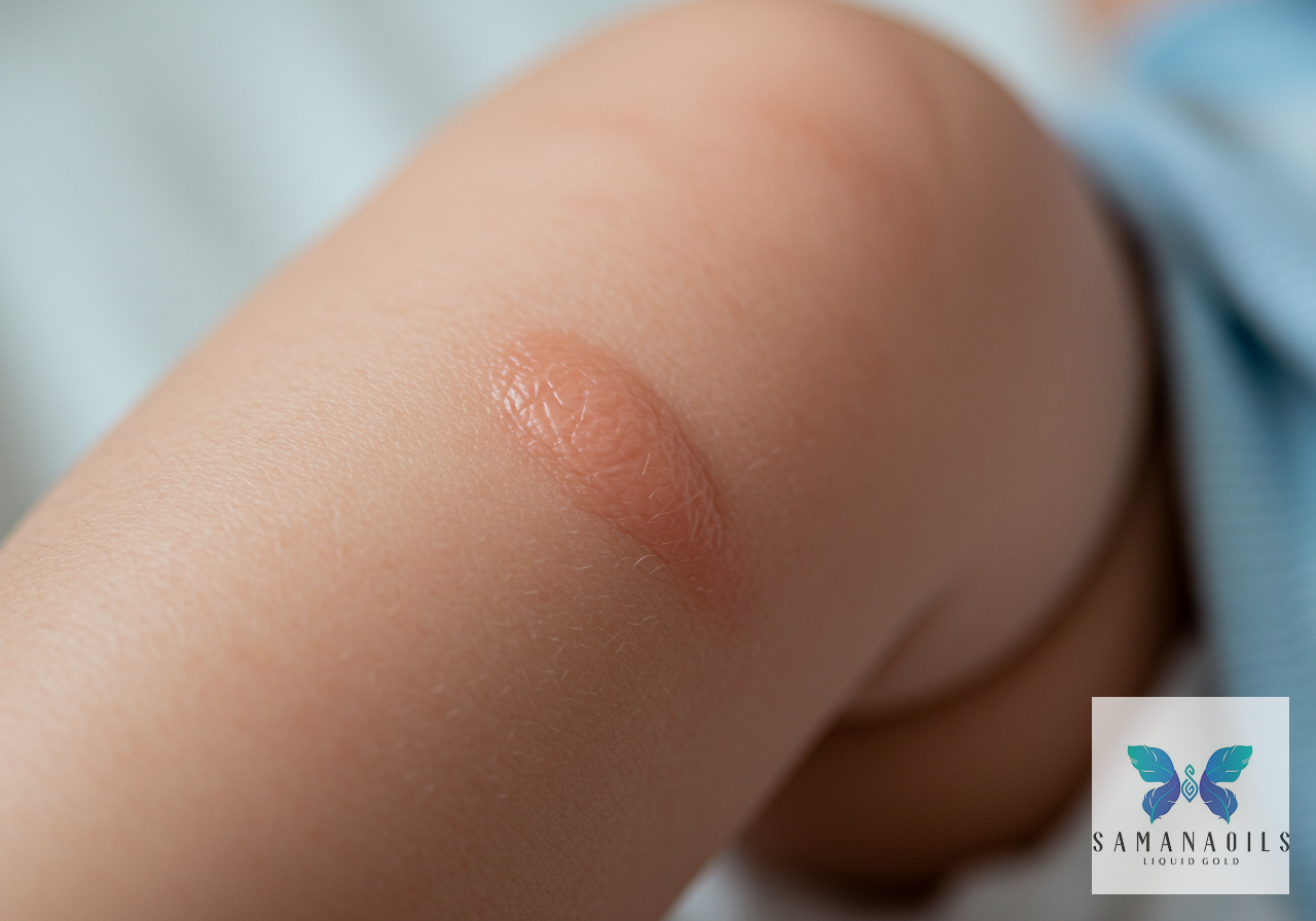 درمان خانگی حساسیت پوستی کودکان