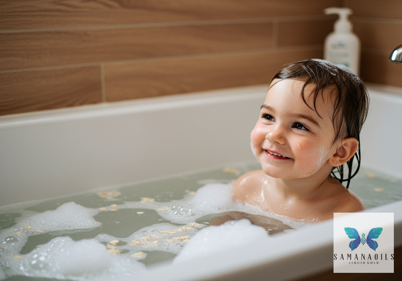 درمان خانگی حساسیت پوستی کودکان