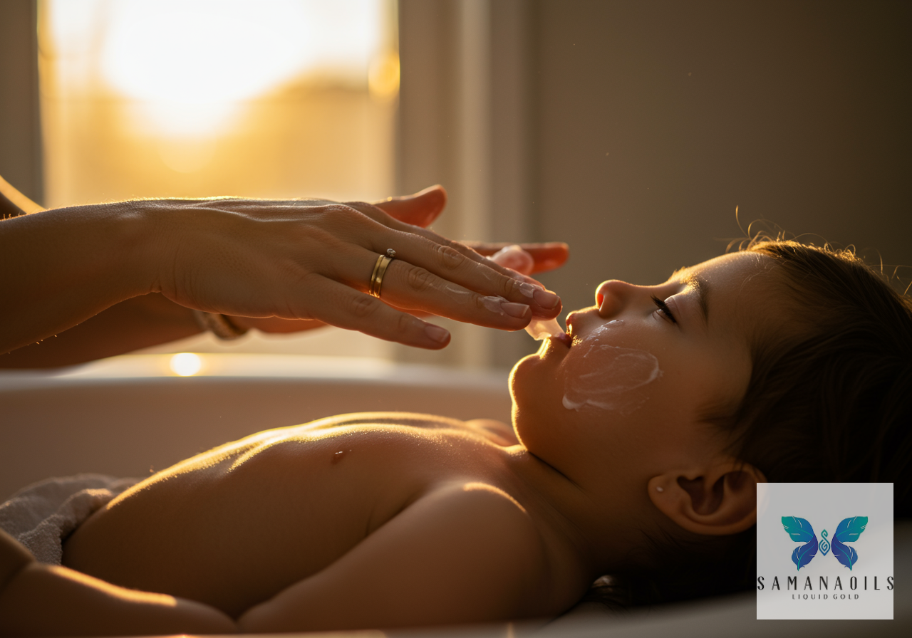 درمان خانگی حساسیت پوستی کودکان