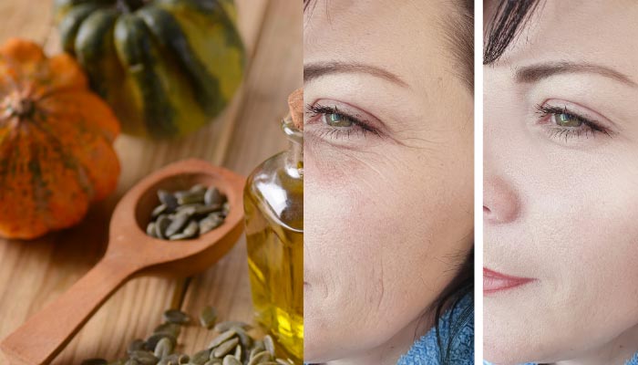 فواید روغن تخم کدو برای چروک صورت