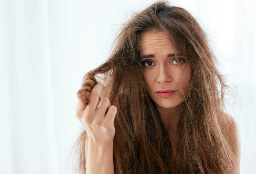 frizzy hair