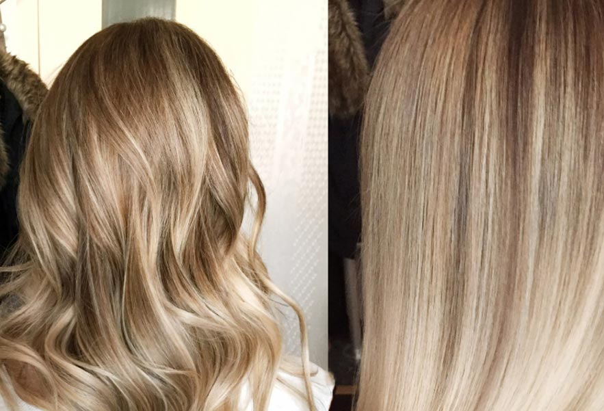 موهای دکلره