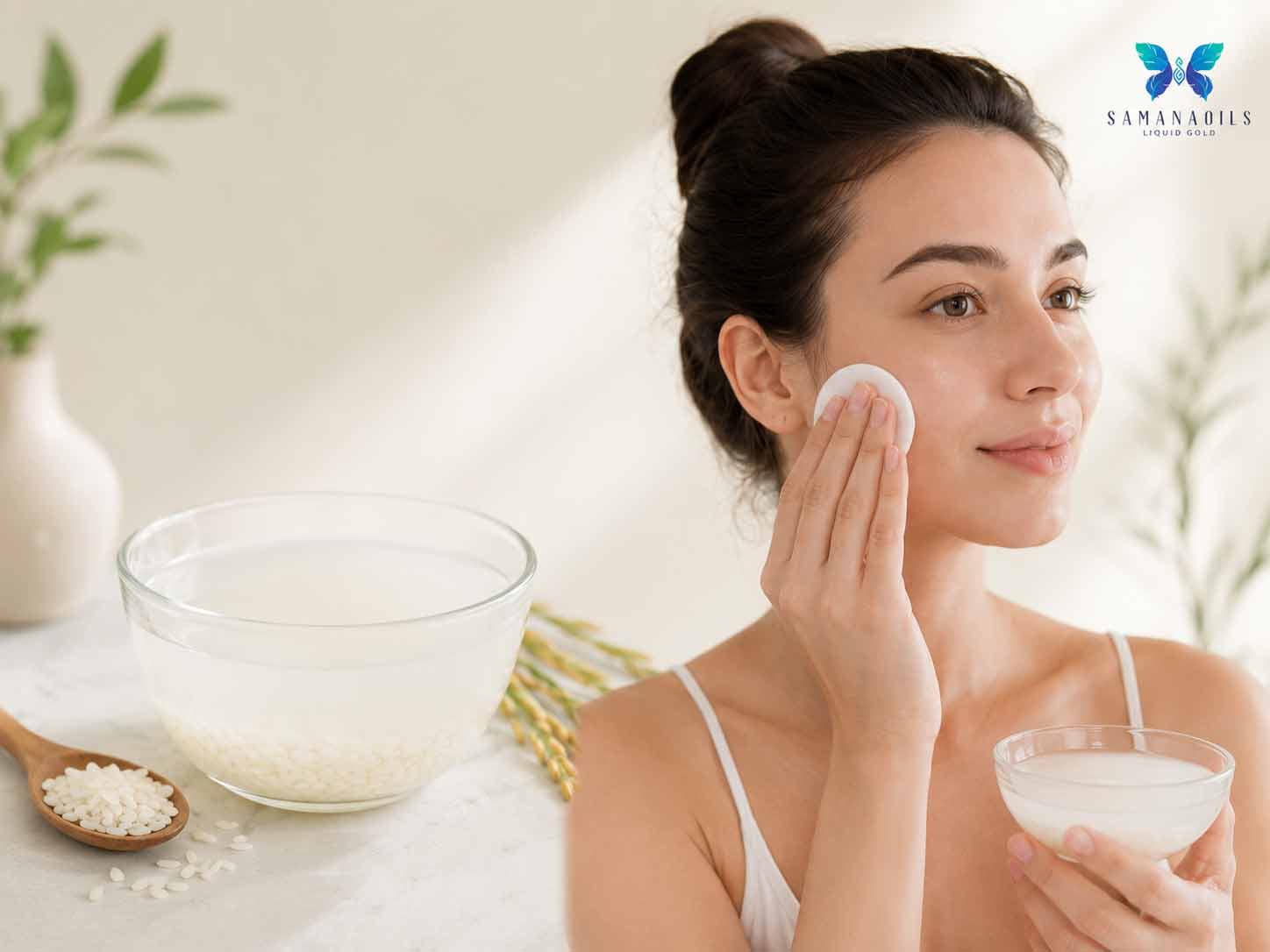 rice water for skin and hair
