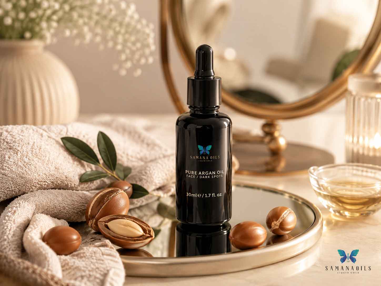 روغن آرگان برای لک صورت