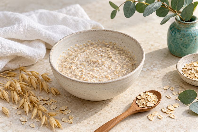 ماسک جو دوسر خانگی ملایم برای پوست مستعد جوش